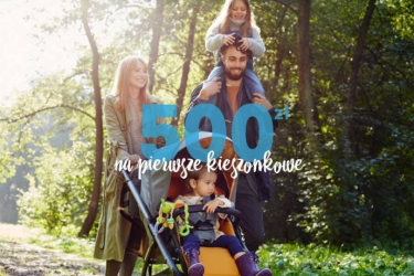 Konkurs "500 zł na pierwsze kieszonkowe - zabierz rodzinę na spacer"