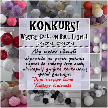Wygraj Cotton Ball Light!