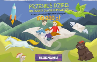 Konkurs "Przenieś dzieci do świata swojej opowieści"