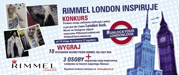 Konkurs "Rimmel London Look" do godz. 10:00