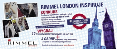 Konkurs "Rimmel London Look" do godz. 10:00