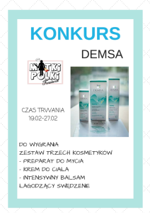 Wygraj zestaw kosmetyków marki Demsa