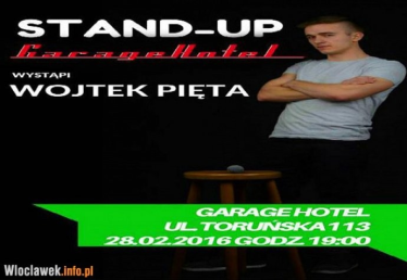 Konkurs "Występ Wojciecha Pięty w klubie Garage Hotel"