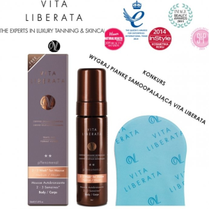 Wygraj luksusową piankę samoopalającą Vita Liberata!