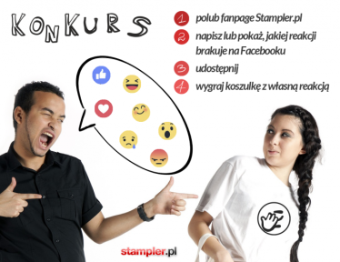 Konkurs "Nowa reakcja na Facebooku" do godz. 12:00