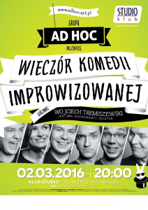 Wygraj bilet na Wieczór Komedii Improwizowanej! Kraków, do godz. 16:00
