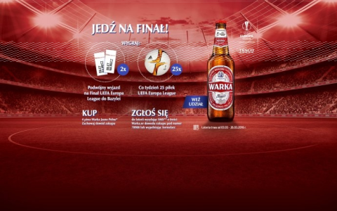 Konkurs "Jedź na finał! Warka w Tesco"