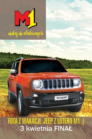 Konkurs "Fota z wakacji. Jeep z loterii M1" Bytom