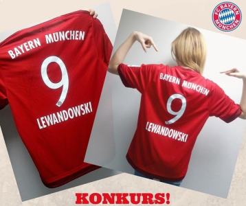 Wygraj koszulkę z podpisem Roberta Lewandowskiego!