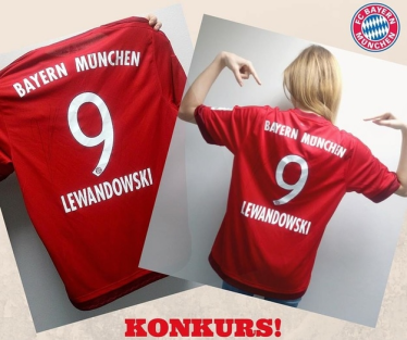 Wygraj koszulkę z podpisem Roberta Lewandowskiego!