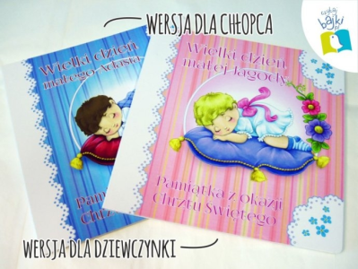 Wygraj personalizowany album na chrzest