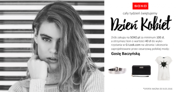 Konkurs "Świętuj z SOXO Dzień Kobiet"