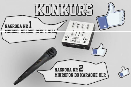Wygraj Mikser Dj lub mikrofon do karaoke