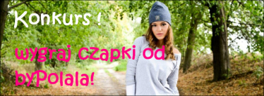 Wygraj 1 z 2 stylowych czapek marki byPolala