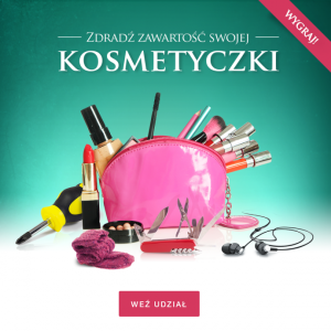 Konkurs "Zdradź zawartość swojej kosmetyczki"