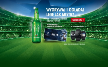 Konkurs "Jedź na półfinał Ligi Mistrzów z Heinekenem" 18+