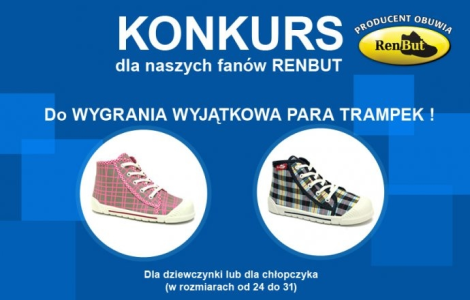 Konkurs "Wyjątkowe trampki"