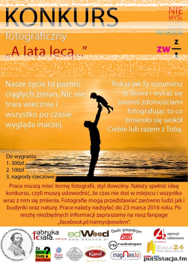 Konkurs fotograficzny "A lata lecą…"