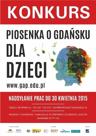 Konkurs na piosenkę o Gdańsku