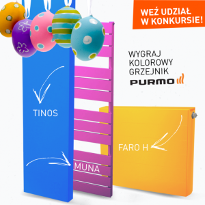 Konkurs "Wygraj kolorowy grzejnik Purmo!"