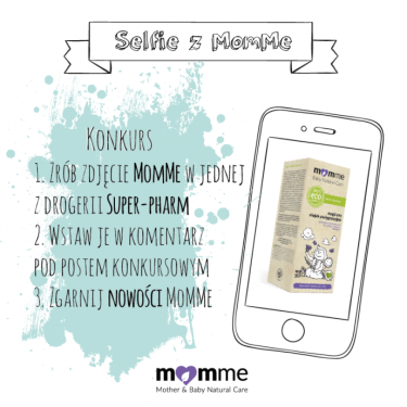 Konkurs "Selfie z MomMe" do godz. 20:00