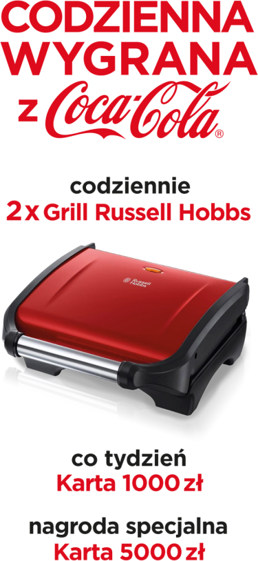 Konkurs "Codzienna wygrana z Coca-Cola" sklepy ABC