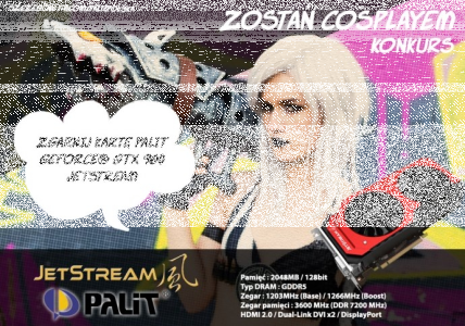 Konkurs "Zostań cosplayem, stwórz najlepszy kostium i wygraj kartę Palit GTX 960 JetStream"