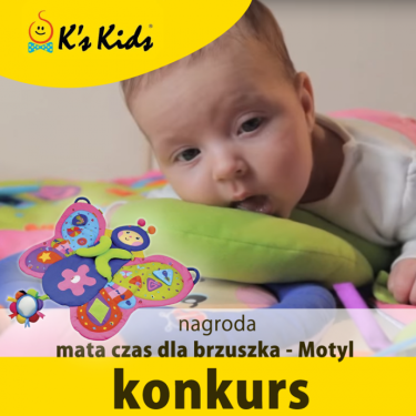 Konkurs fotograficzny: wygraj matę Czas dla brzuszka - Motyl