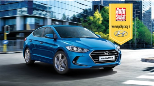 Wygraj nowego Hyundaia Elantra na tydzień! do godz. 12:00