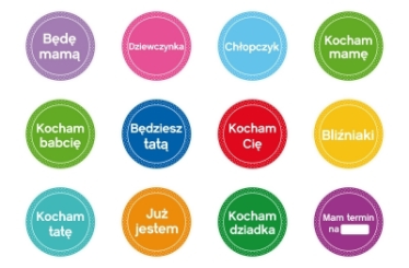 Konkurs "Naklejki na sesję ciążową i niemowlęcą"