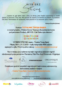 Konkurs "Totalnie Twoja Bajka"