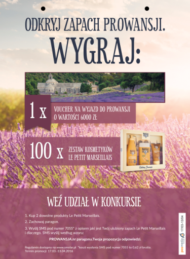 Konkurs "Odkryj zapach Prowansji" Tesco