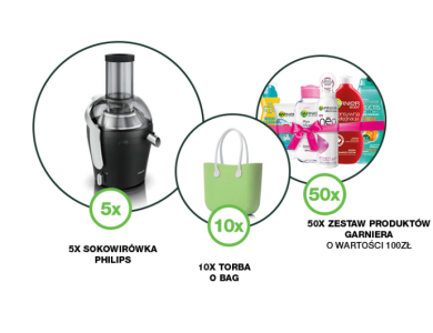 Konkurs "Garnier: wiosna pełna komplementów w sklepach Leclerc"