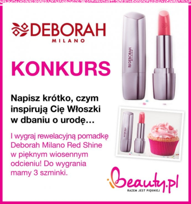 Wygraj szminkę Deborah Milano