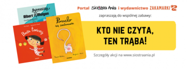 Konkurs "Kto nie czyta, ten trąba - wygraj książki dla dzieci'