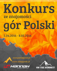 Konkurs ze znajomości gór Polski