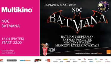 Konkurs "ENEMEF: Noc Batmana" Rzeszów