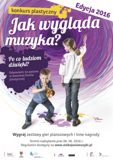 Konkurs "Jak wygląda muzyka? - Po co ludziom dźwięki?"