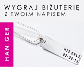 Wygraj naszyjnik z Twoim napisem