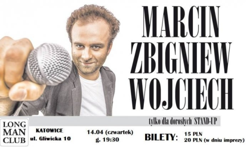 Wygraj zaproszenie na stand-up w Longman Pub, Katowice