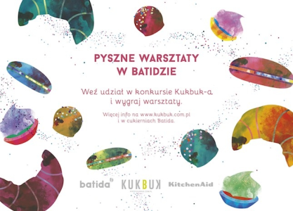 Konkurs "Zostań cukiernikiem - Zapraszamy na warsztaty"