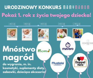 Konkurs "1. rok z życia mojego dziecka"