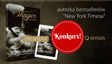 Konkurs "Gorąca wiosna z powieścią Stinger. Żądło namiętności"