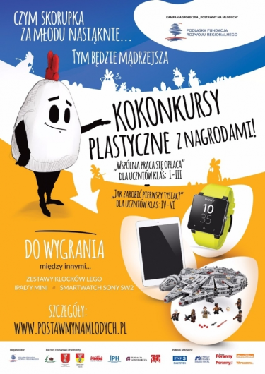 Konkurs plastyczny dla klas 1-3 na komiks "Wspólna praca się opłaca"