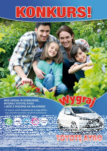 Konkurs "Jedź z rodziną na Majówkę" Kaufland