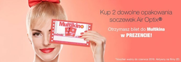 Kup soczewki AIR OPTIX® i odbierz bilet do kina