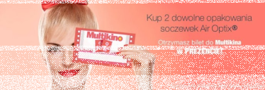 Kup soczewki AIR OPTIX® i odbierz bilet do kina