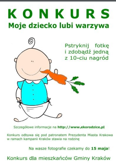 Konkurs "Moje dziecko lubi warzywa"