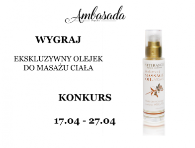 Wygraj ekskluzywny olejek do masażu ciała, do godz. 12:00