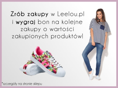 Konkurs "Zyskaj darmowe zakupy w Leelou.pl"